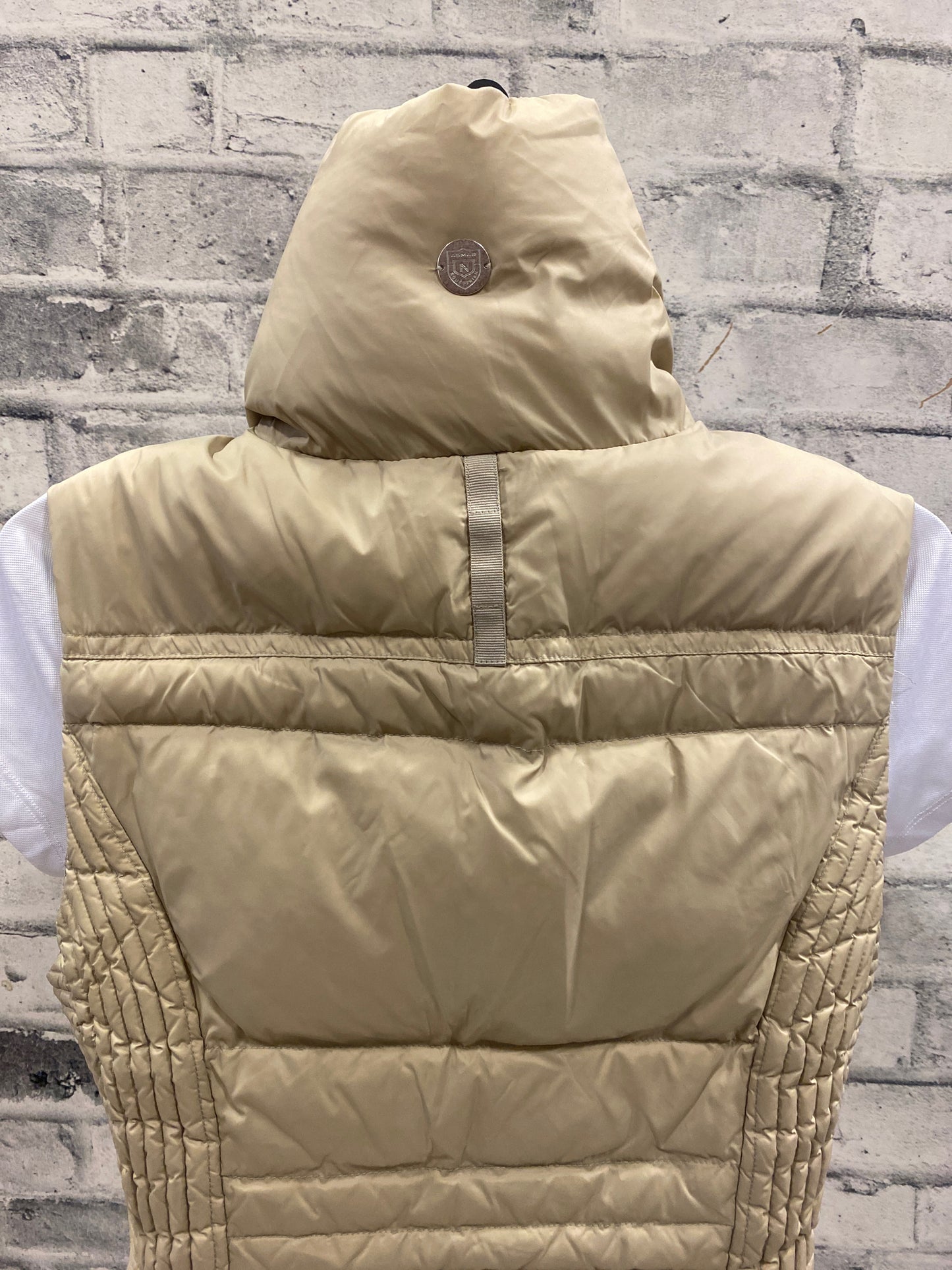 Asmar Puffy Vest Beige M