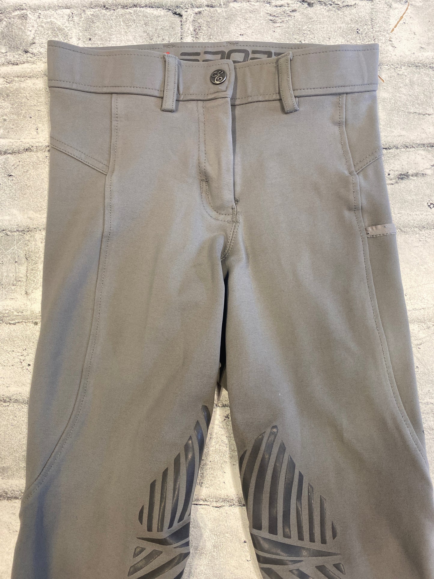 Elation Red Label KP Breeches Grey 26
