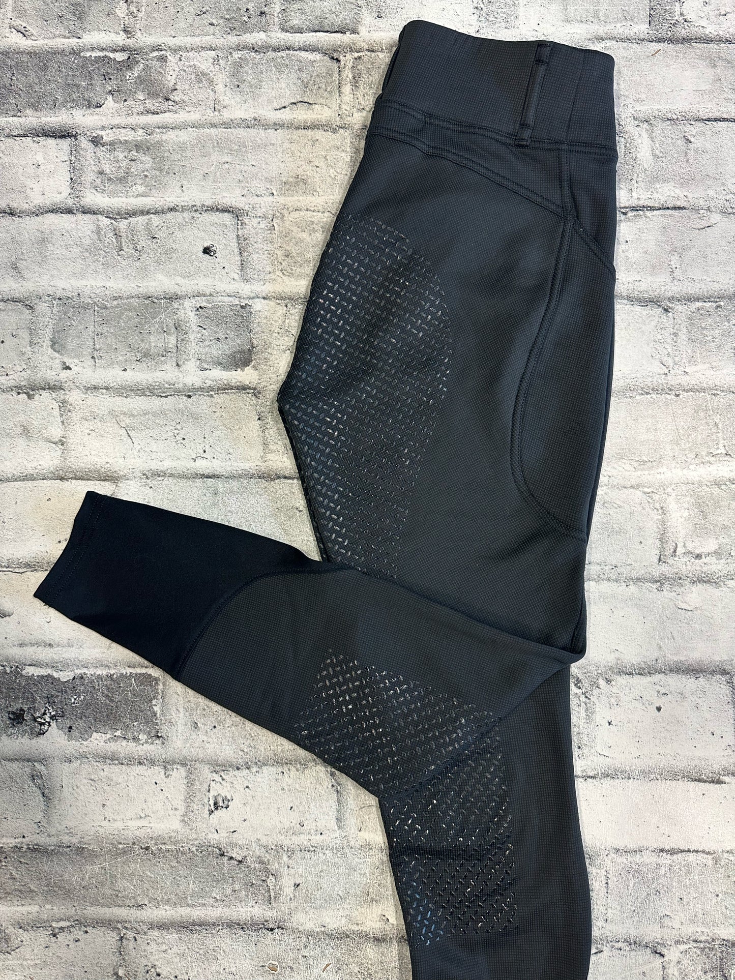 Elation Red Label FS Pull On Winter Breeches Charcoal M