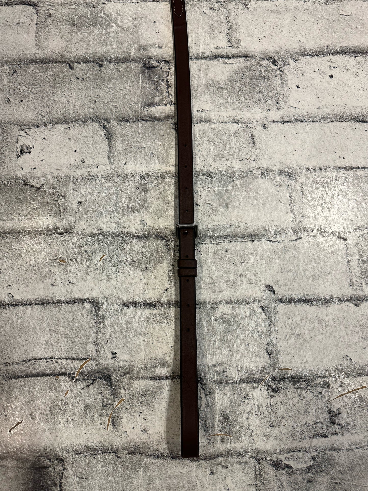 Fancy Stitch Raised Standing Martingale Brown XF