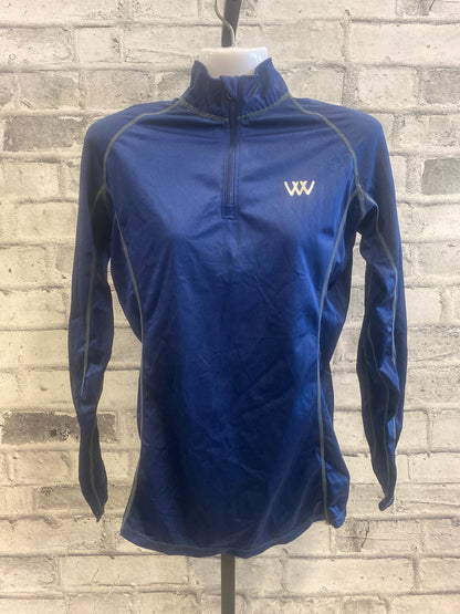 Woof Wear 1/4 Zip LS Shirt Navy M