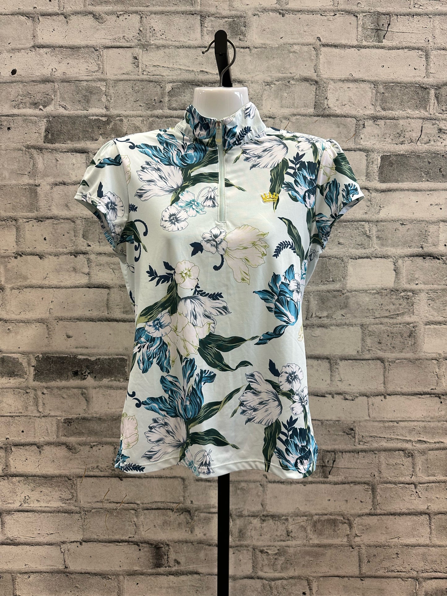 Kastel SS Shirt Blue Floral M