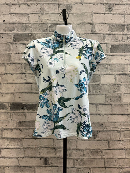 Kastel SS Shirt Blue Floral M