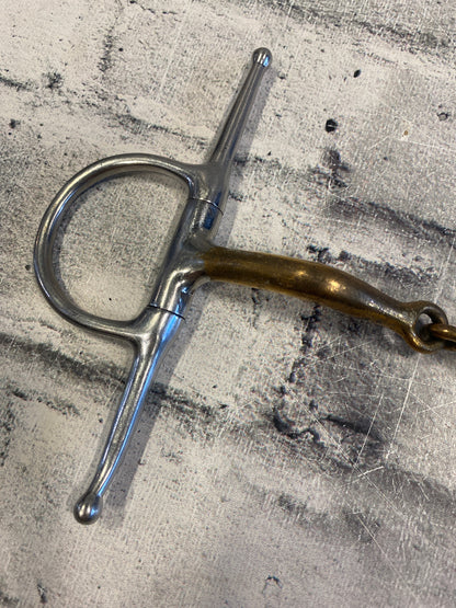 5.5" Myler Curved Full Cheek Snaffle Bit