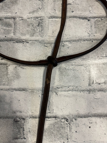 Raised Standing Martingale Brown Cob