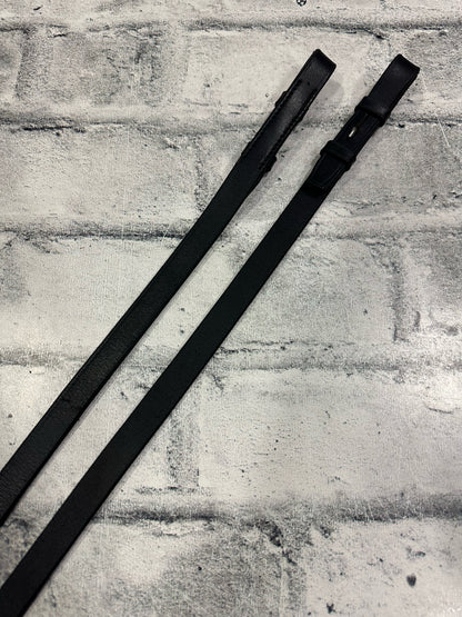 Laced Reins Black