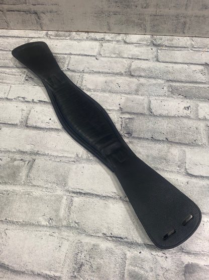 24" Leather Dressage Girth Black