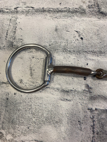 5" Fixed Ring Sweet Iron Snaffle