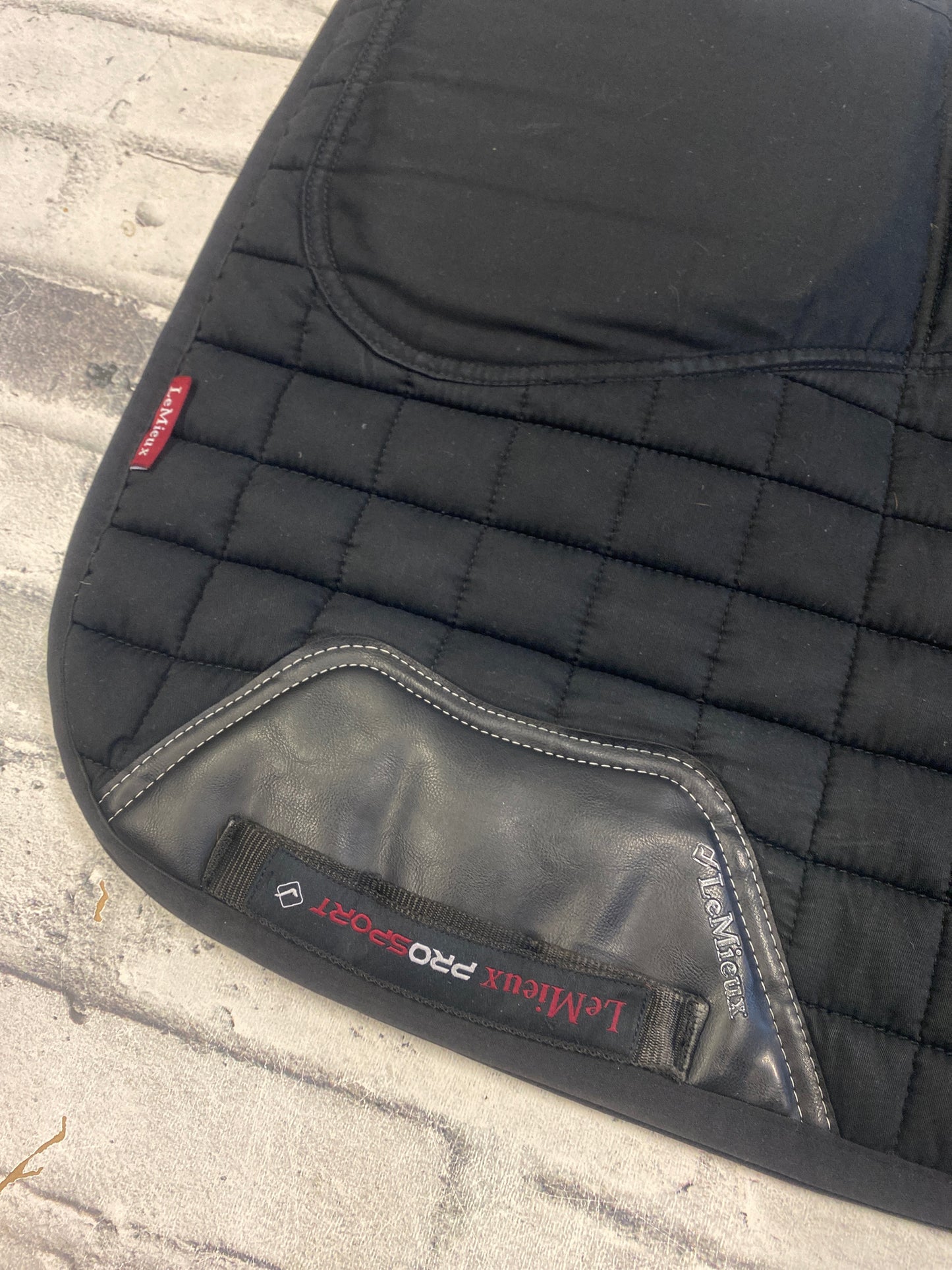 LeMieux Shimable Dressage Pad Black L