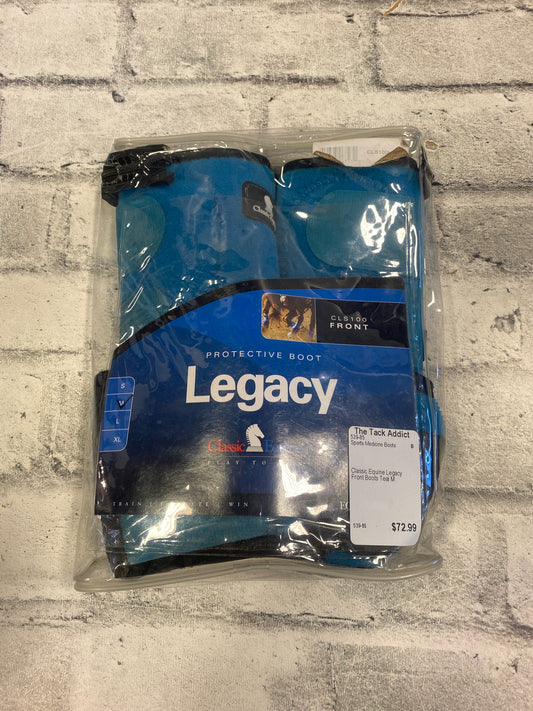 Classic Equine Legacy Front Boots Teal M