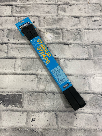 56" Wintec Stirrup Straps Black