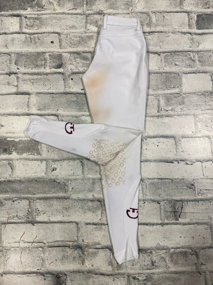 Cavalleria Toscana KP Breeches White 24