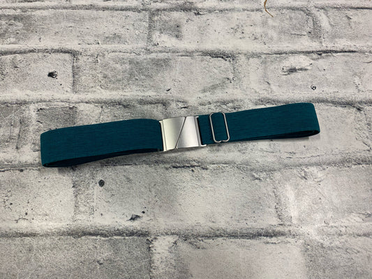 OneBelt Adjustable Stretch Belt Teal O/S