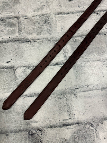 52" CWD Stirrup Leathers Brown