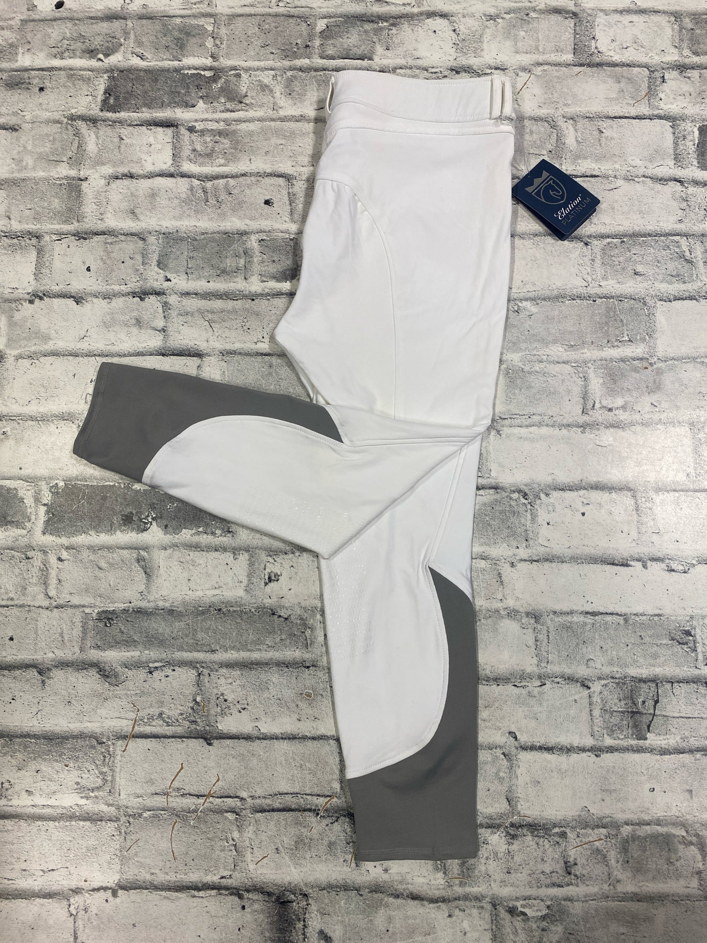 Elation Platinum FS Breeches White 36 NEW