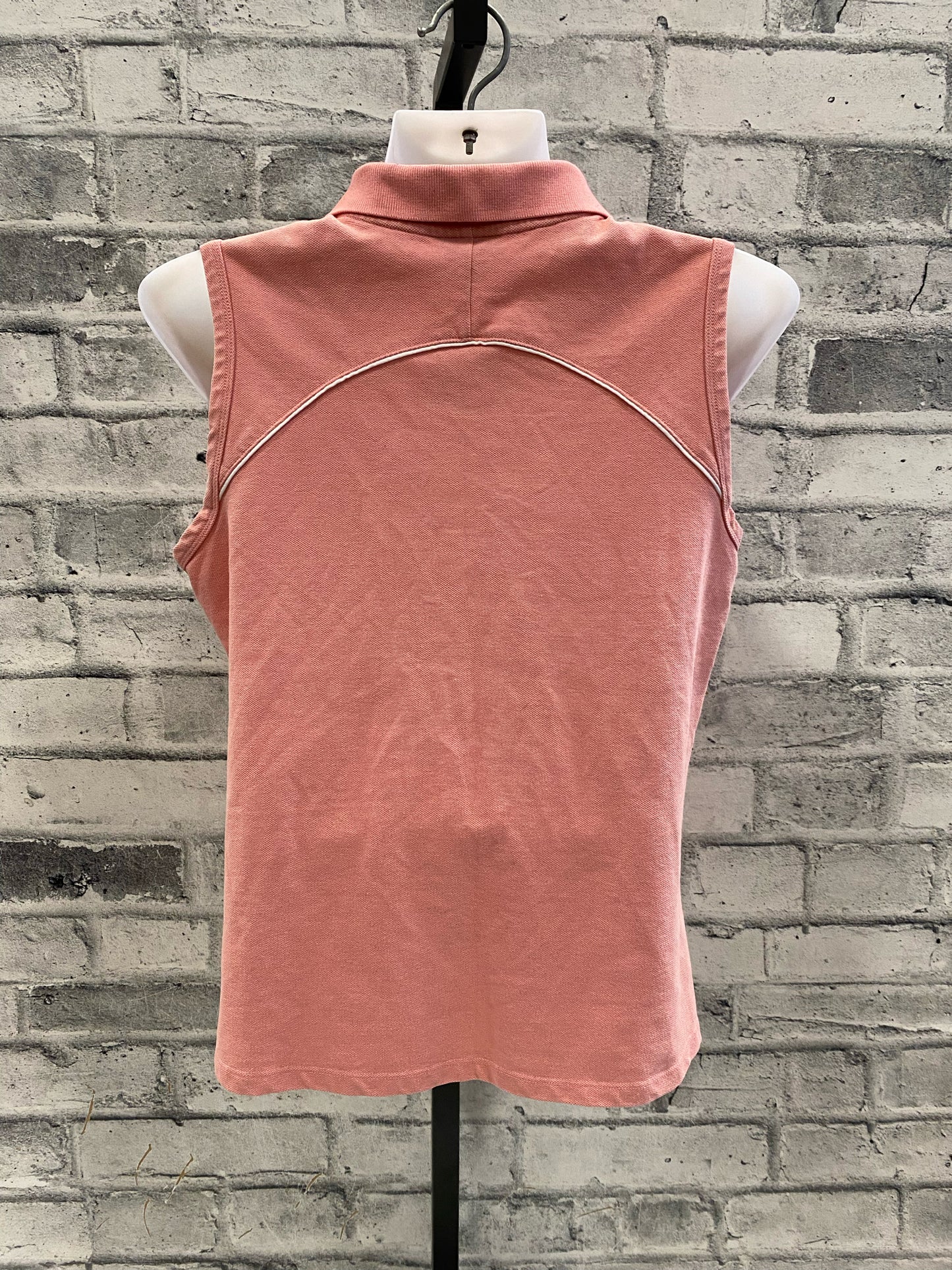 Ariat Sleeveless Polo Shirt Salmon M