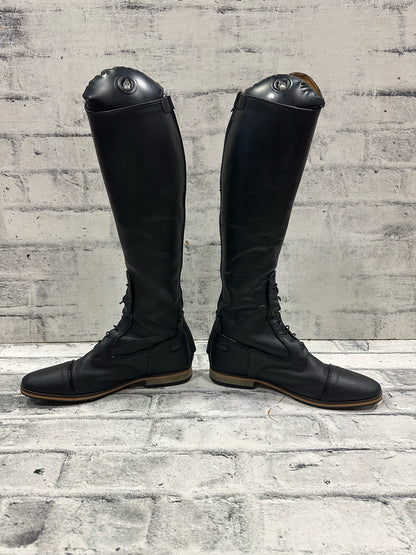 Cresendo Tall Boots Black 9.5 17" H 12" W