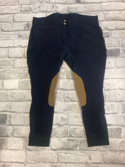 Elation Platinum KP Breeches Black/Tan 40R