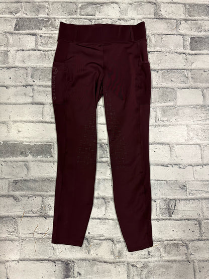Montar FS Pull On Breeches Burgundy L