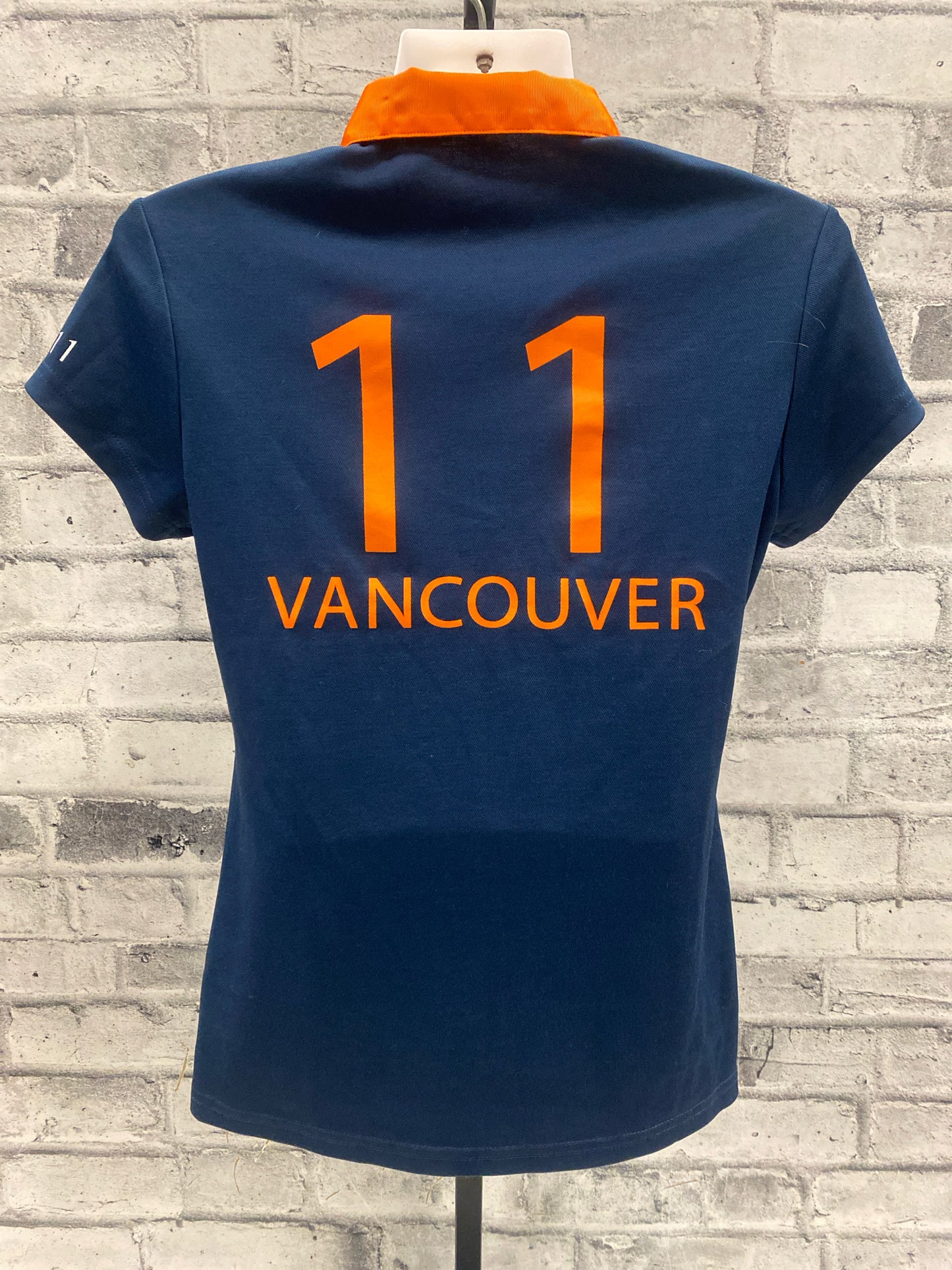 Noel Asmar SS Polo Navy & Orange XS