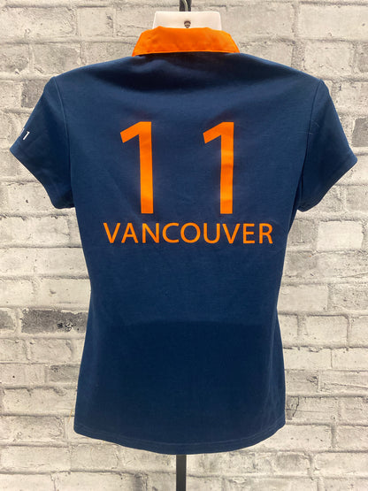 Noel Asmar SS Polo Navy & Orange XS