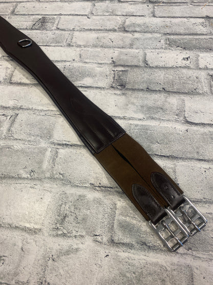 48" One Sided Elastic Leather Girth