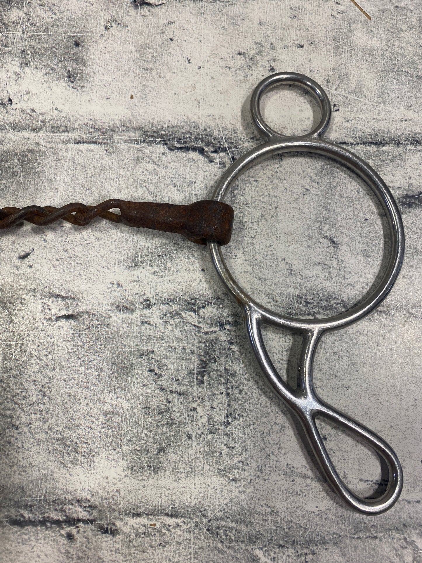 5.5" 3 Ring Gag w/ Chain Mouthpiece