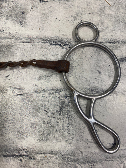 5.5" 3 Ring Gag w/ Chain Mouthpiece