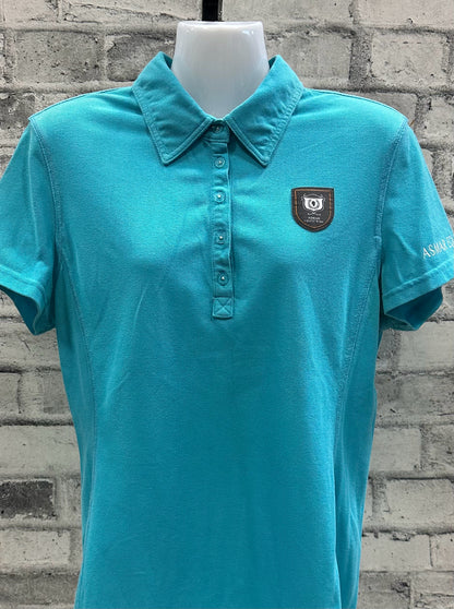 Asmar SS Polo Shirt Turquoise L