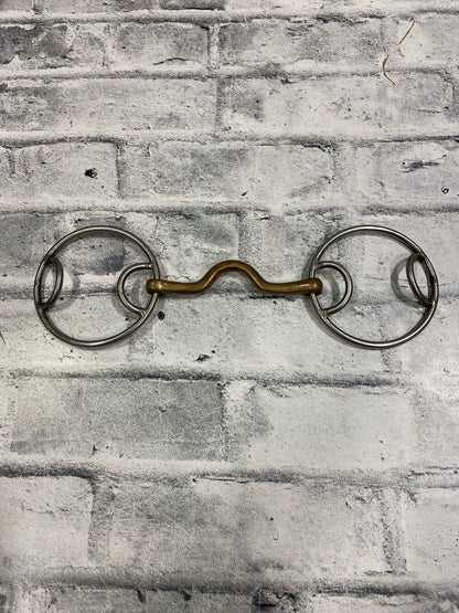 5" Herm Sprenger Ported Mullen Mouth Beval Ring