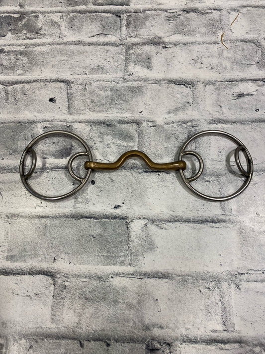 5" Herm Sprenger Ported Mullen Mouth Beval Ring