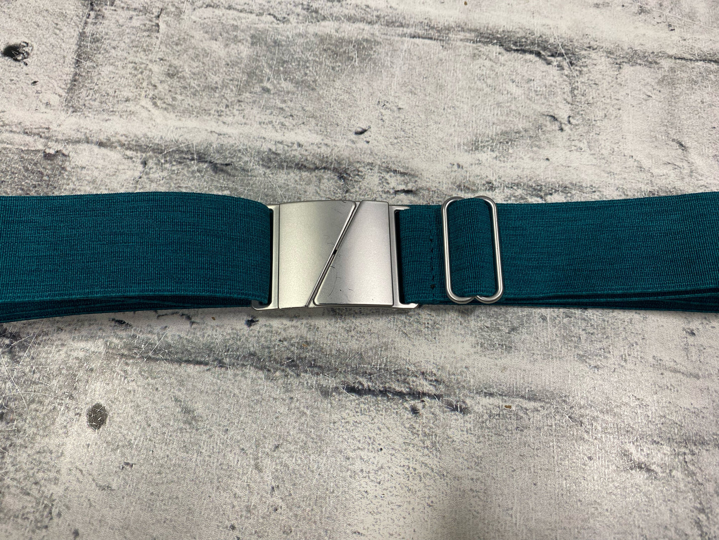 OneBelt Adjustable Stretch Belt Teal O/S