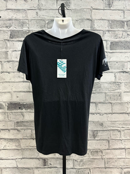 Hatley SS T-Shirt Black L NEW