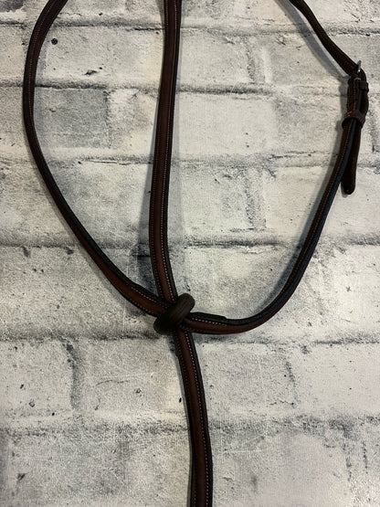 Raised Standing Martingale Brown Cob