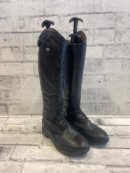Horze Field Boots Black Childrens 3