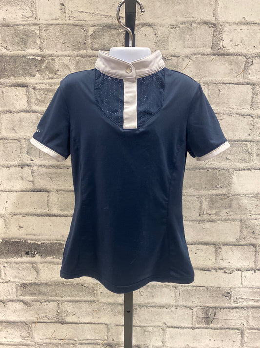 LeMieux Show Shirt Navy Childrens 9-10