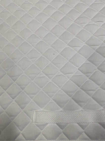 Ogilvy Dressage Pad White Embroidered F