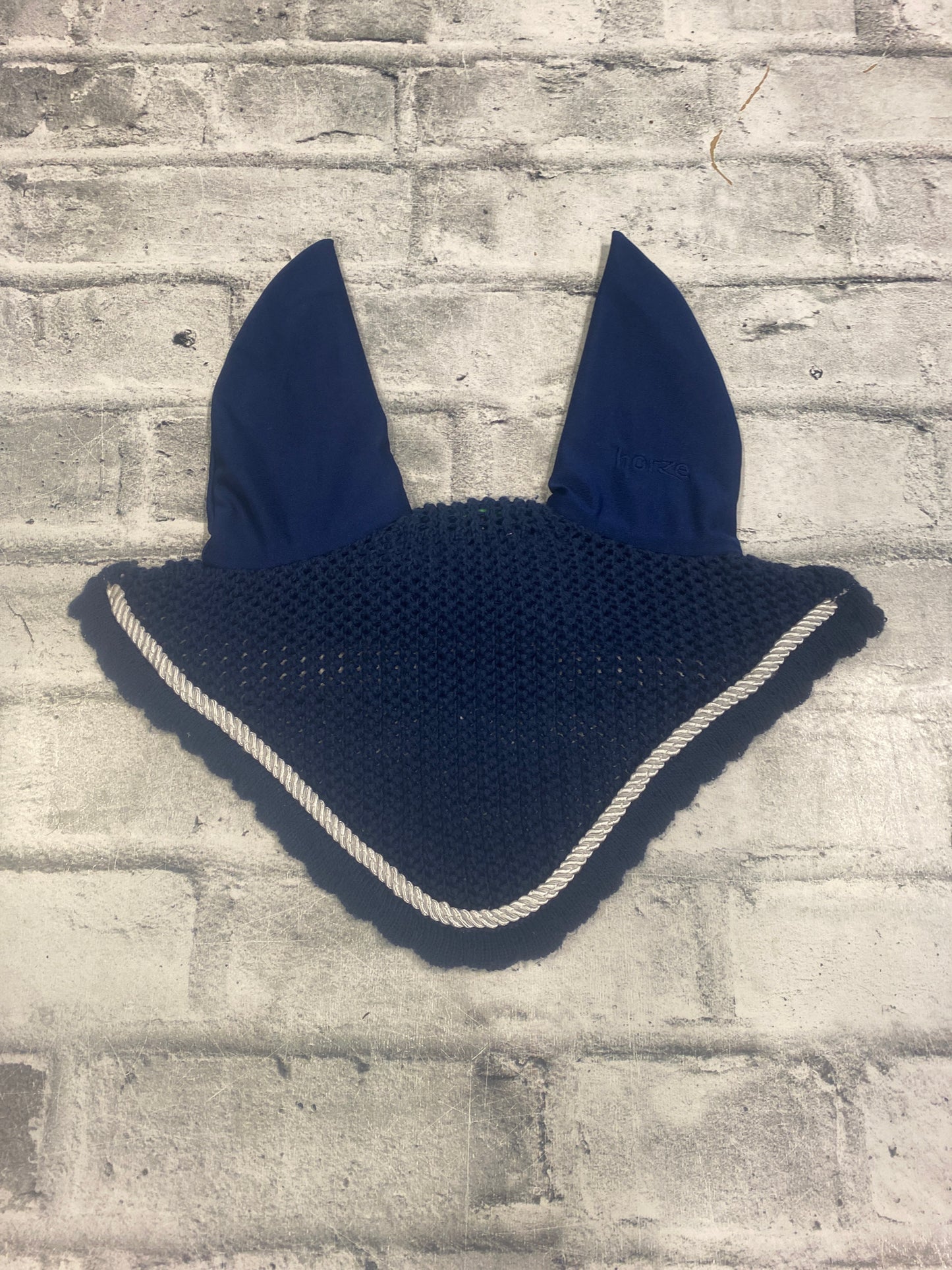 Horze Fly Bonnet Navy H