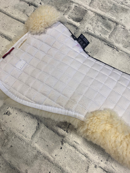 LeMieux Sheepskin Half Pad White S