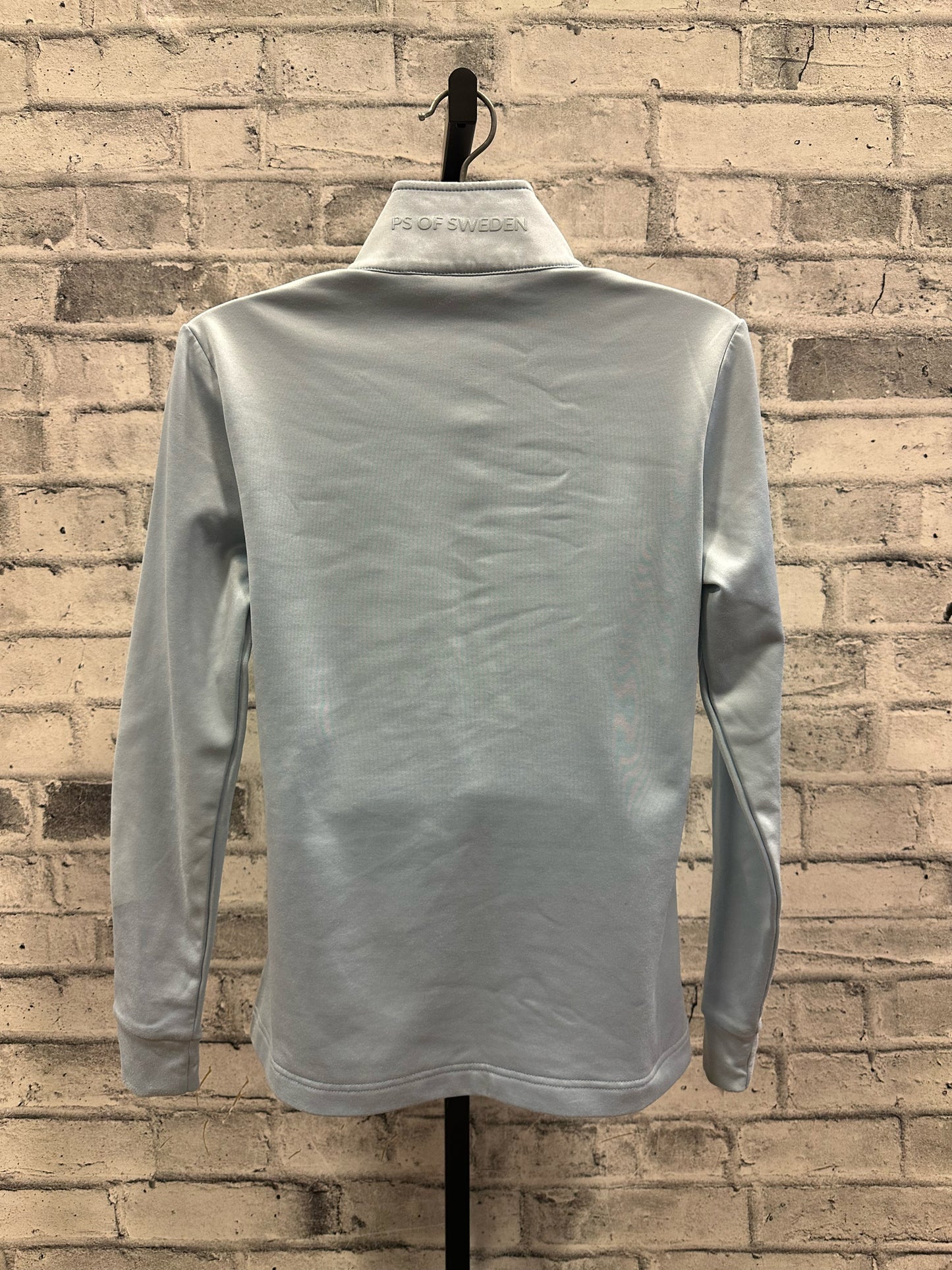 PS of Sweden LS 1/4 Zip Pale Blue M