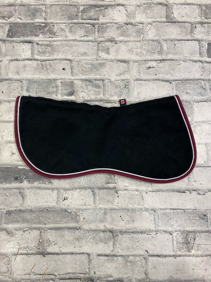 Ogilvy Half Pad Cover Black/Maroon