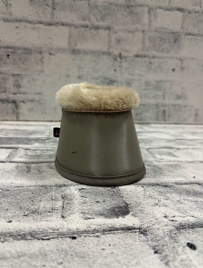 Eskadron Fuzzy Bell Boots Taupe M
