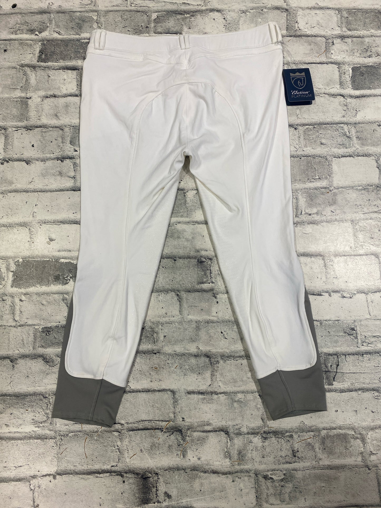 Elation Platinum FS Breeches White 36 NEW