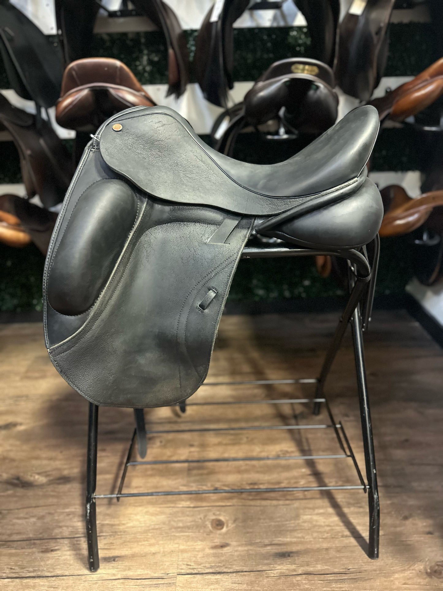 18" NSC Mono Flap Dressage Saddle W ( 6" Gullet)