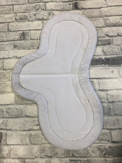 Fleece Shaped Pad White