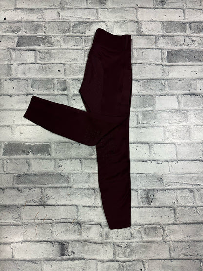 Montar FS Pull On Breeches Burgundy L