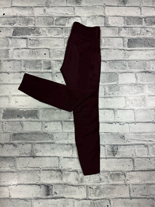 Montar FS Pull On Breeches Burgundy L