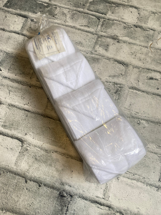 VAC White Polos (4) NEW