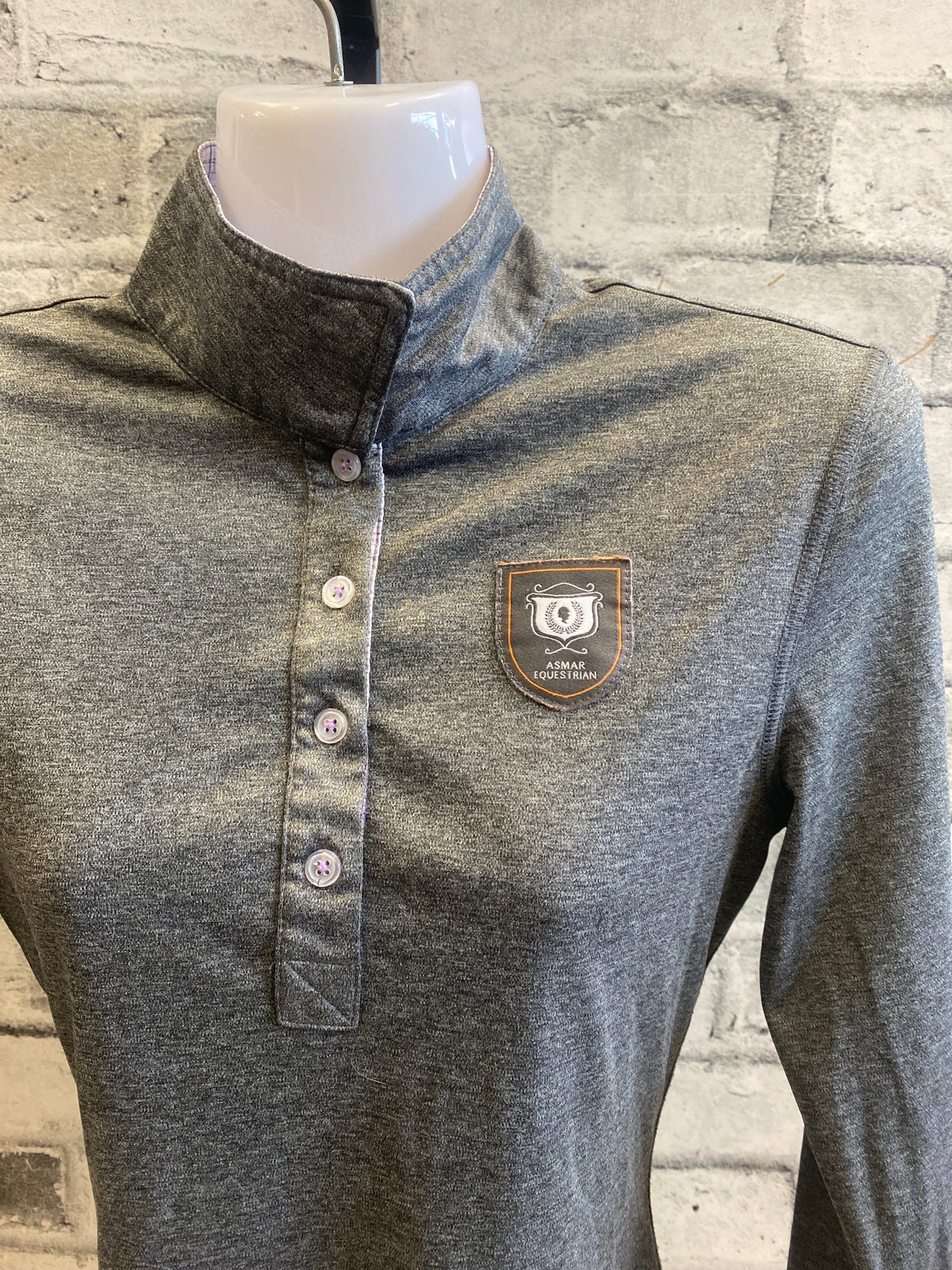 Asmar LS Show Shirt Grey S