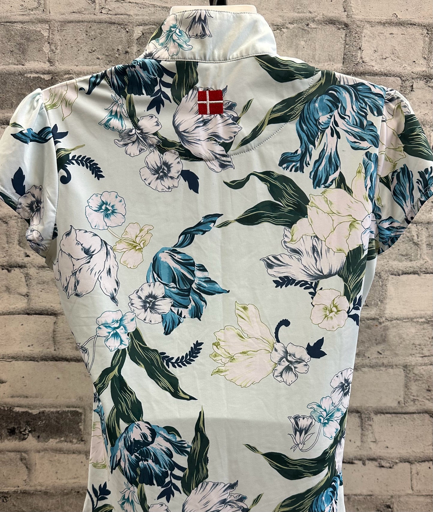 Kastel SS Shirt Blue Floral M